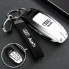 New For T A6 A7 A8 E-tron Q5 Q7 Q8 C8 D5 Transparent TPU Car Remote Key Case Cover Shell Keyless Holder Fob Keychain Accessories