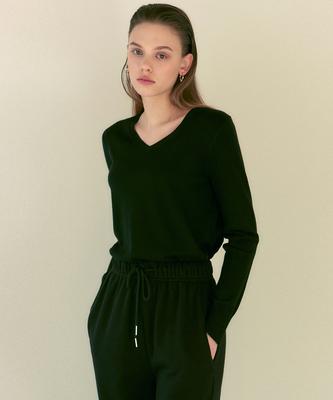 Nigaennikol [Essential] Soft V Neck Knit_7 Color (A Type)