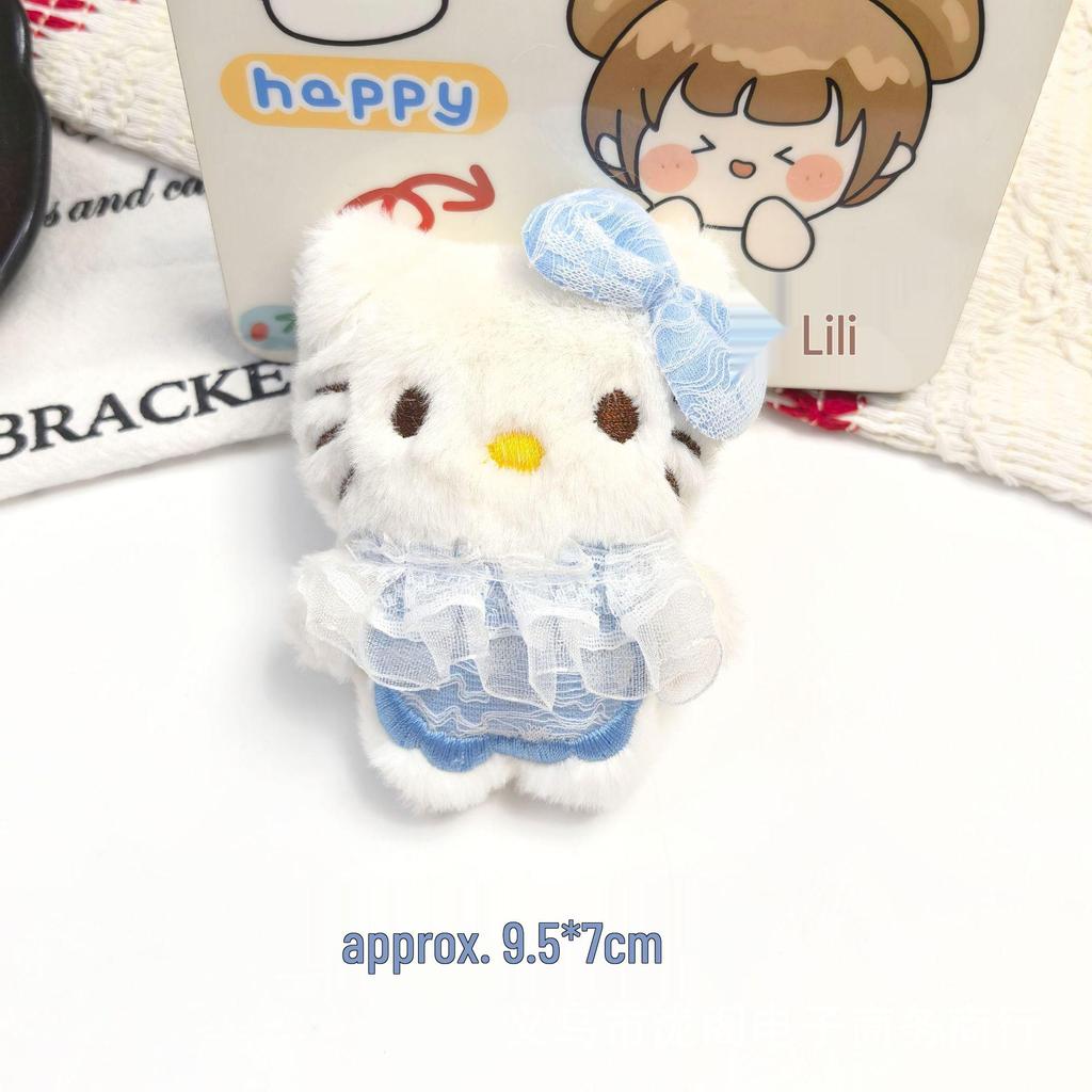 2025 Hello Kitty Squeaky Plush Pendant for DIY Jewelry & Bags