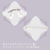 Reading Glasses for Lightweight Clear [EYE ME] Women, Rimless, Resin, Gray, +1.00
