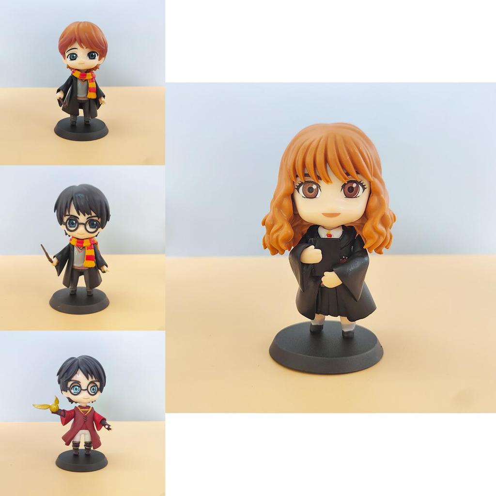 Exquisite 5pcs Harry Potter Characters Doll Set Featuring Hermione Potter And Ron For Collectors