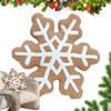 Winter Throw Pillows Christmas Throw Pillow Snowflake Shaped Pillow Wreath Christmas Pillow Cute Christmas Decor For Sofa Chair