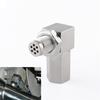 2Pcs Universal Oxygen Sensor Extender 90 Degree 02 Bung Extension Catalytic Converter O2 Oxygen Sensor Spacer