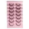 3D False Eyelashes 7 Pairs Of Thick Natural Stereo Curl Fluffy Simulation Eyelashes False Eyelashes