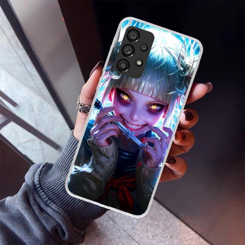 Himiko Toga My Hero Handyhülle Für Samsung Galaxy A52 A51 A50S A32 A22 A12 A02S A72 A71 A31 A70 A30S Note 20 Ultra 10 Plus S10 G