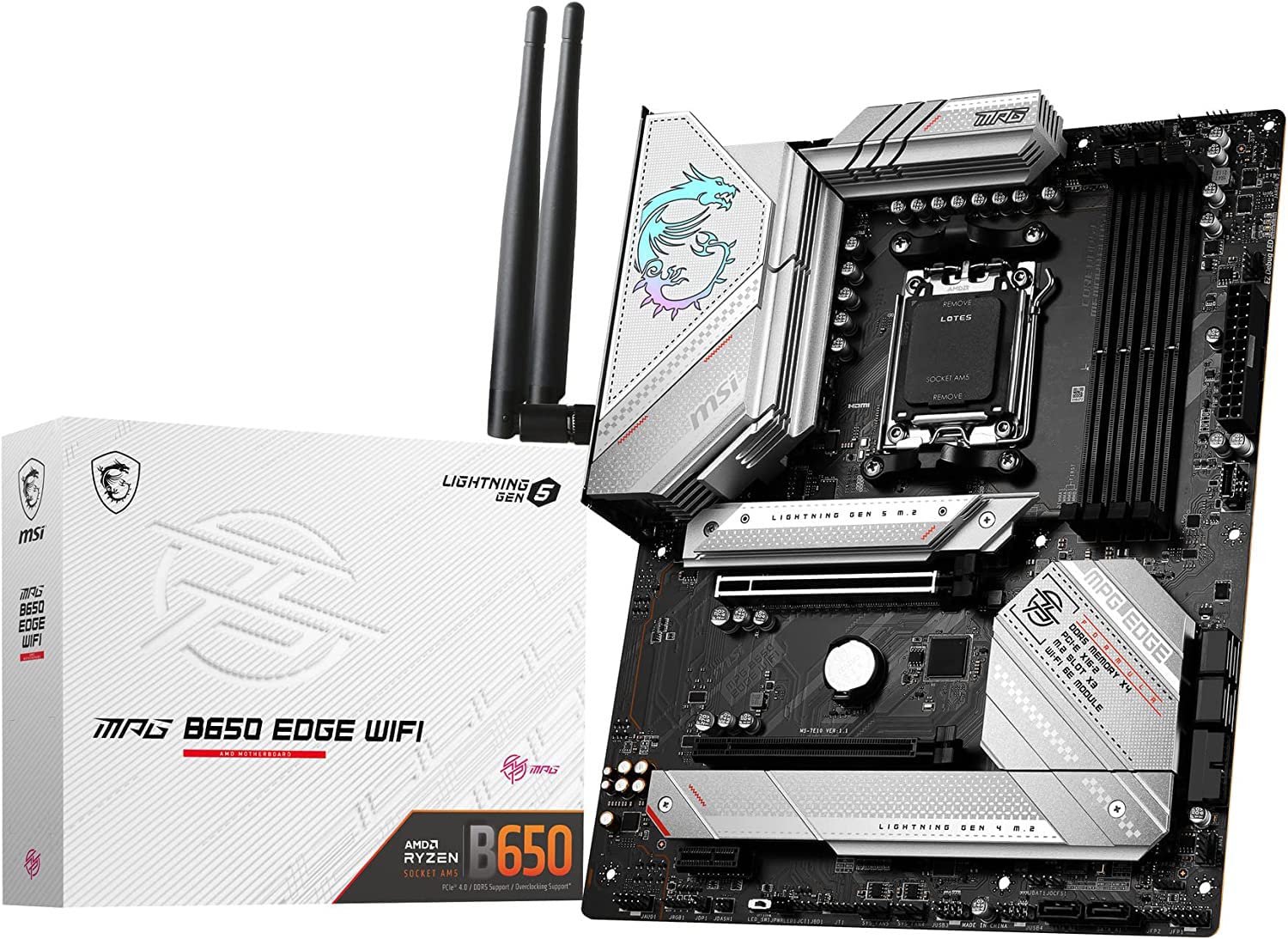 

MSI MPG B650 EDGE WIFI motherboard ATX MB5905