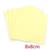 10pcs Polish Polishing Cloth Silver Color Cleaning Polishing Cloth Soft Clean Wipe Wiping Cloth For Silver Gold Jewelry Tools
