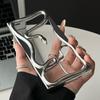Luksusowe Platerowanie 3D Wydrążone Etui W Kształcie Węża dla Samsunga Galaxy S25 S24 S23FE S22 Ultra A15 A16 A55 A56 A36 A26 Miękkie Etui Odporne na Wstrząsy