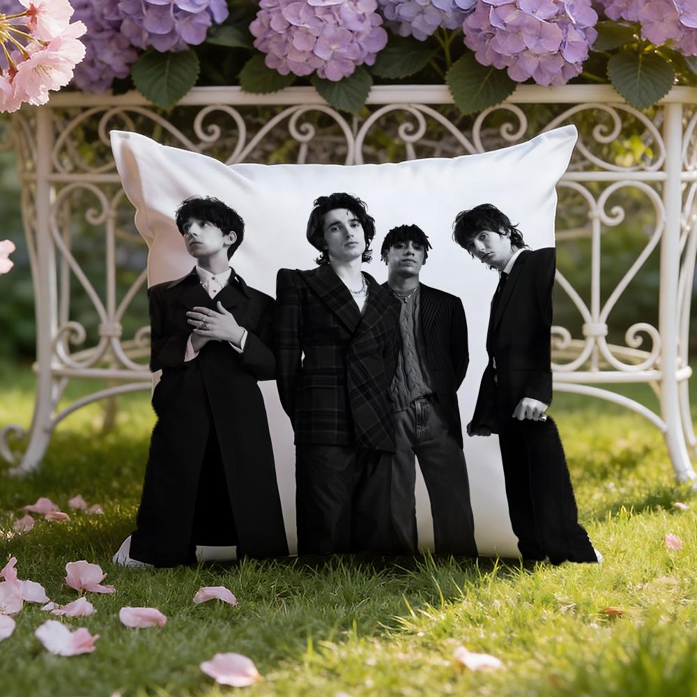 

I-Inhaler Band Cushion Cover Home & Car Dual-Scene Pillow Cover: Reversible for Premium Comfort 30cmx30cm