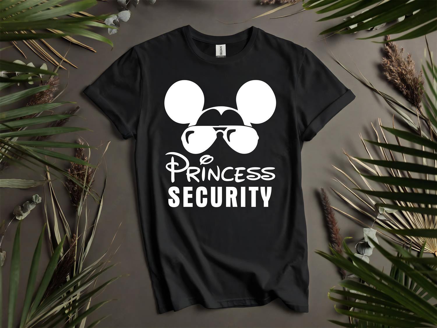 Princess Security T-Shirt Mens Womens Tees Top T Shirt Mens Womens Tees Top Men Women Unisex Tshirt L122 L