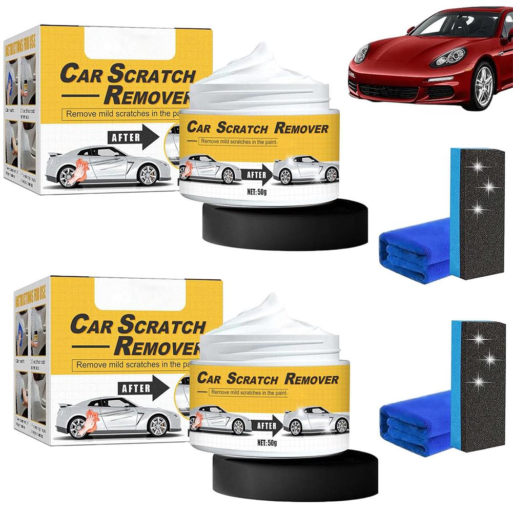 Autowachs Politur Kratzerentferner Polierpaste & Kratzerentferner für Autos Kratzerentferner Autowachs-Kit Reiniger zum Entfernen