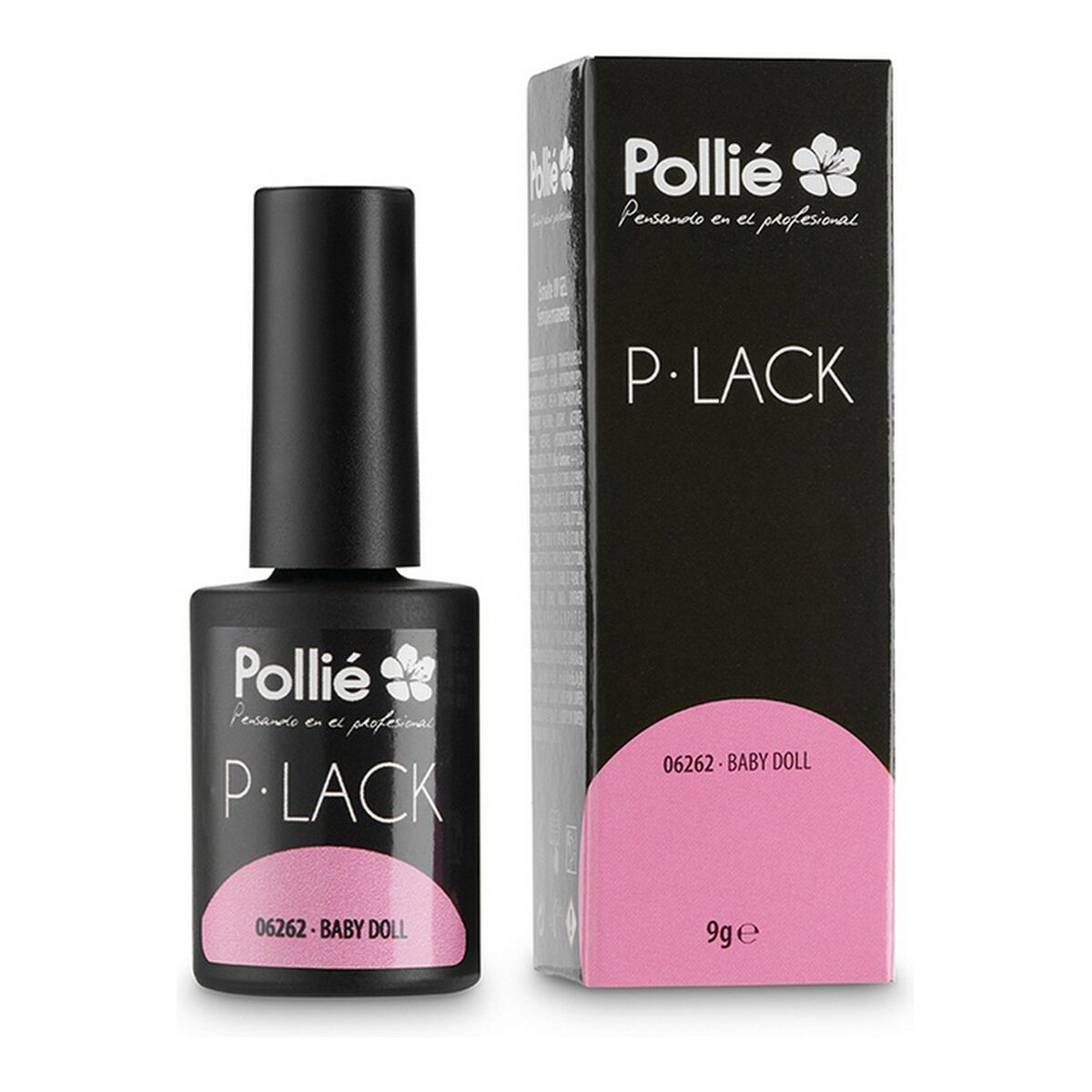 

Semi-Permanent Nail Polish P-Lack Eurostil BABY DOLL Baby Doll (9g)
