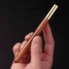 0.5mm Wooden Copper Metal Gel Pen High-end Business Office Signature Black Ink Pen School Stationery Gift