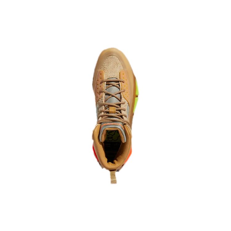 Pharrell X Adidas Hu NMD_S1 Ryat Cardboard Unisex Sneakers Tan Beige-Tone Solar-Yellow GV6638
