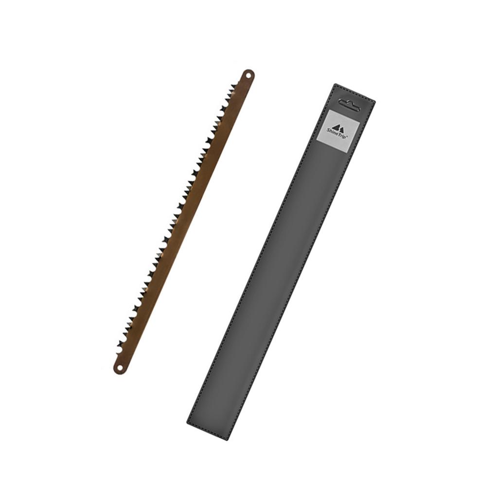 Čepel pro skládací pilu, kempovací, přeživší, skládací luková pila pro suché i mokré řezání stromů