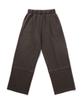 GAKKAI UNIONS Cut-Out Pigment Wide Sweatpants Brown