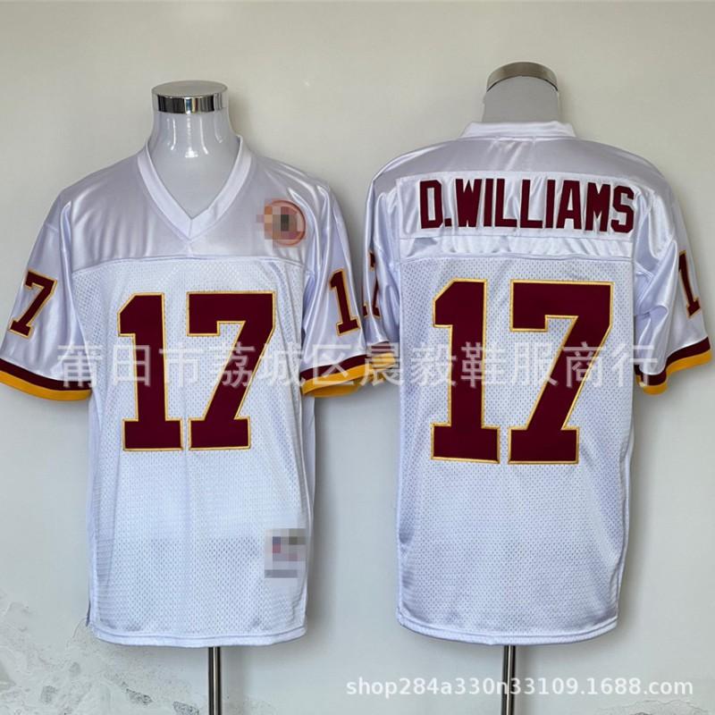 Mens Vintage Washington Commanders Football Jersey Retro NFL Style Rugby Uniform Fan Wear
