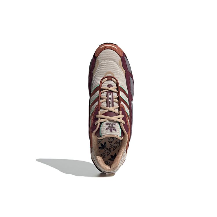 Adidas Originals Shadowturf Mesh Leather Suede Sports Running Retro Durable Low-Top Lifestyle Shoes Unisex Sneakers Purple Red HP7726