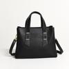 Handbag Fashionable Vegetable Tanned Leather Women's Bag Simple Large Capacity Commuting Tote Bag