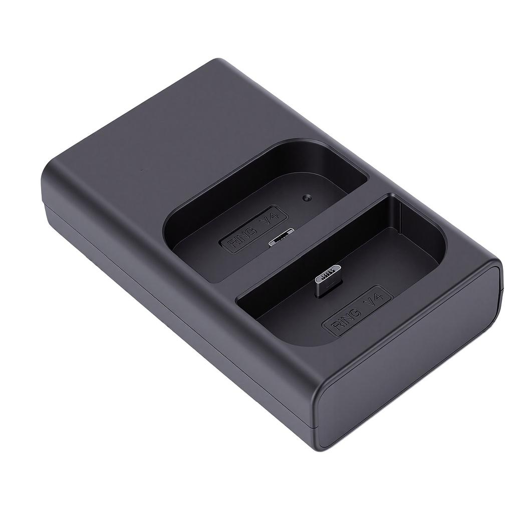 Doorbell Battery Charger Fit for Ring Doorbell 2 3 3 Plus Doorbell Dual Port Battery Charger Station