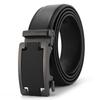 Frosted Automatic Buckle Edge Two-Layer Cowhide Belt, Business And Leisure Men'S Trendy Belt