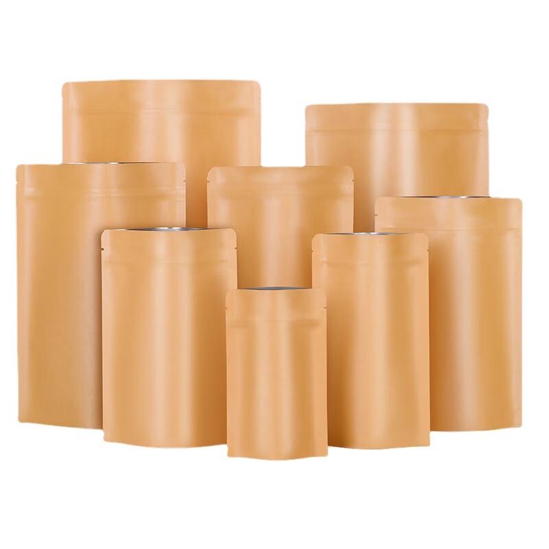 Fuxing Kraft Paper Aluminum Foil Stand-Up Pouches