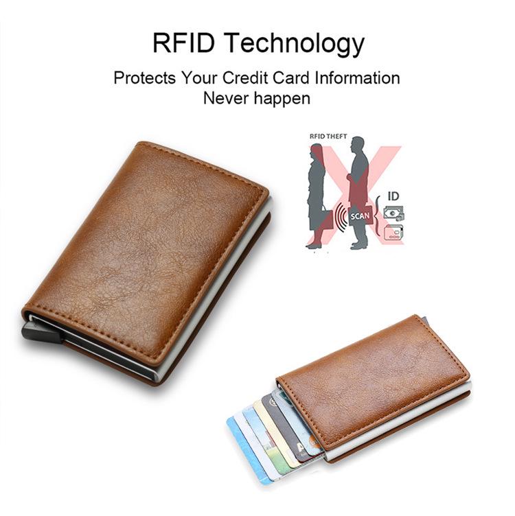 RFID Apple AirTag Wallet Card Holder & Money Clip for Men & Women