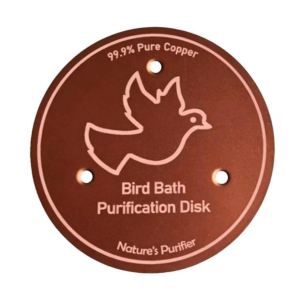 10cm Bird Bath Disk Round Cleaning Plate Bird Bath Water Fountain  for Garden Patio Lawn Fountain