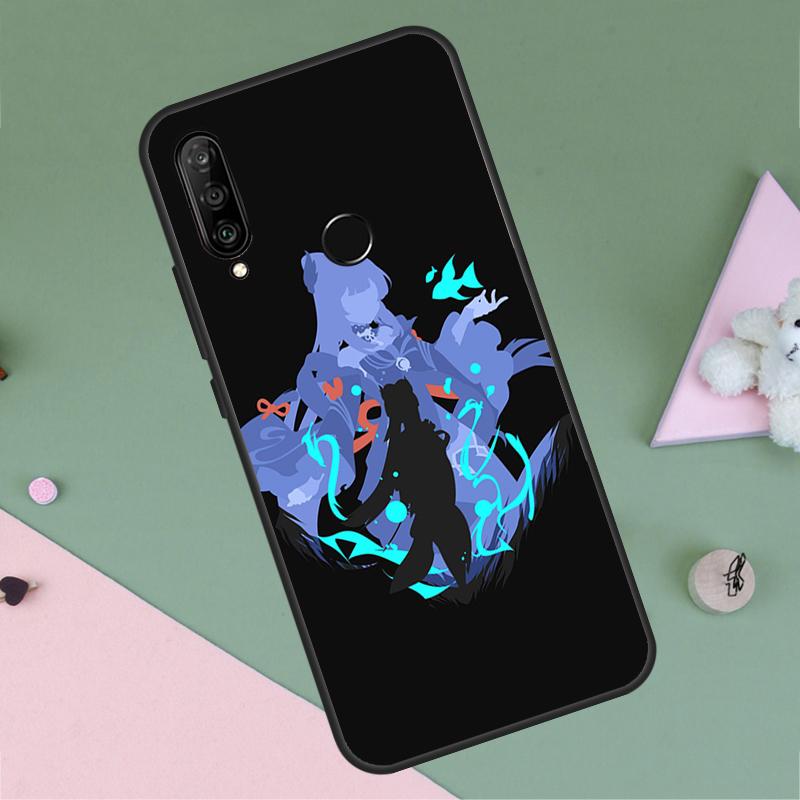 Sangonomiya Kokomi Genshin Impact For Huawei P20 P40 Lite P60 P30 Pro Nova 5T 9 10 SE 12s 12i 11i Y90 Y70 Y60 Y61 Y72 Y91 Case
