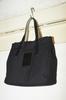 BAGGYPORT BLACK No. 10 High-Density Canvas Tote Bag, Unisex, HandbagShoulder Bag, YNM-410N (Black)