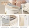 1Pc Foldable Foot Bath Wash Basin Deep Bucket for Lower Leg Household Foot Soak Portable Adult Foot Bag for Dormitory Use