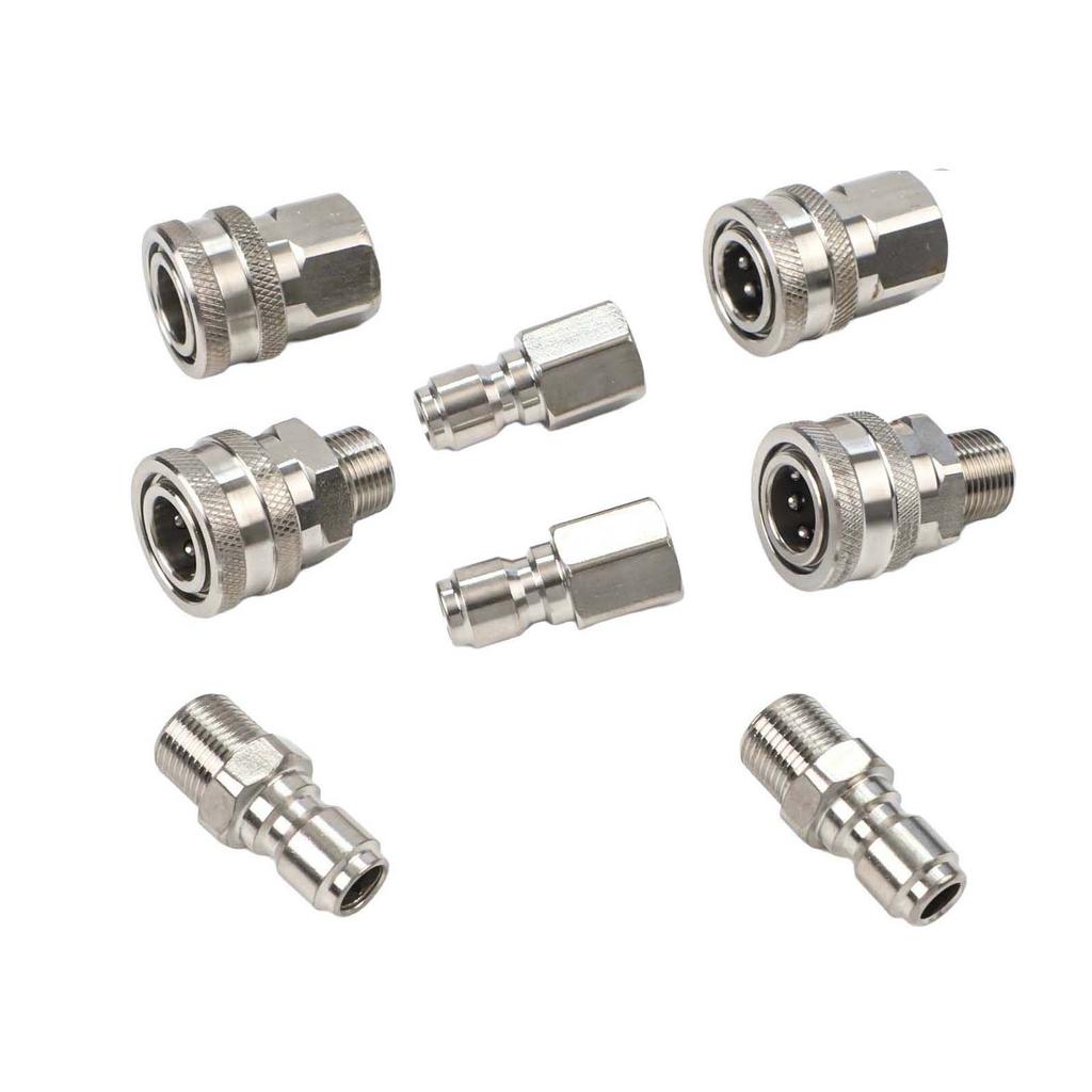 Stainless Steel Connectors Pressure Washer Adapter As Shown Rust Resistant Material Suitable For Hot Cold Water