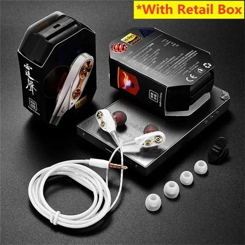 Original QKZ CK8 4D Kupfertreiber HiFi Kabelgebundener Kopfhörer Sport Kopfhörer Bass Stereo Headset Musik Ohrhörer 3,5MM In-Ear mit Mikrofon