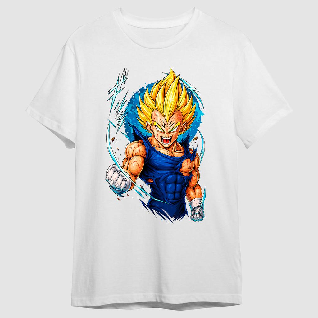 Dragon Ball Anime Herren Damen Sommer T-Shirt Oversized Vintage Kurzarm T-Shirt Lässig Harajuku Streetwear Y2k Top Mode