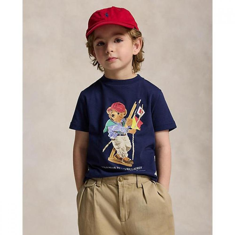 Polo Ralph Lauren Boys 2 7 Polo Bear Cotton Tee  Cwpotshb8021266410 2