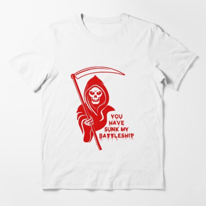 

Adult tee tops teenager teeshirt Bill Ted Death Battleship Essential T Shirt brand casual short sleeve for summer tshirt S
