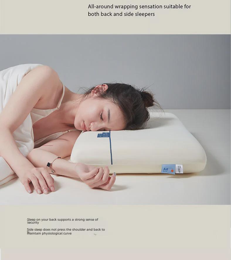 Memory Foam Cervical Pillow for Dorm & Home: Anti-Mite Comfort for Neck Support