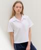 Metapeo Met White Short Sleeve Polo Shirt