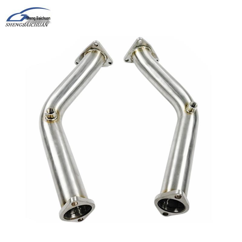 Stainless Steel Exhaust Manifold Muffler for Infiniti Q50/Q60/G37 3.7L