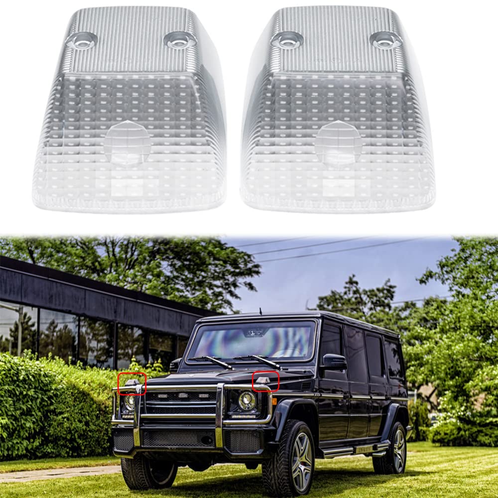 

Mingrui test W463 Front Turn Signal Lamp Housing Lens for Mercedes Benz G Class жёлтый