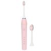 Elektrische Zahnbürste für Erwachsene, wiederaufladbar über USB, IPX7, wasserdicht, Hochfrequenz-Zahnbürste, Pink