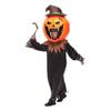 Aufblasbares Kürbiskostüm für Erwachsene, zum Aufblasen von Halloween, beängstigend, böser Kürbiskopf, Zaubereranzug, Robenset