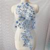 Dark Blue Plum Blossom Evening Dress Decoration Material, DIY Stage Costume, Multicolor Applique, RS4089