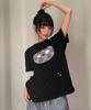 CAVISH Cat Check Applique Ss Tee Black(Cv2Gmft518A)