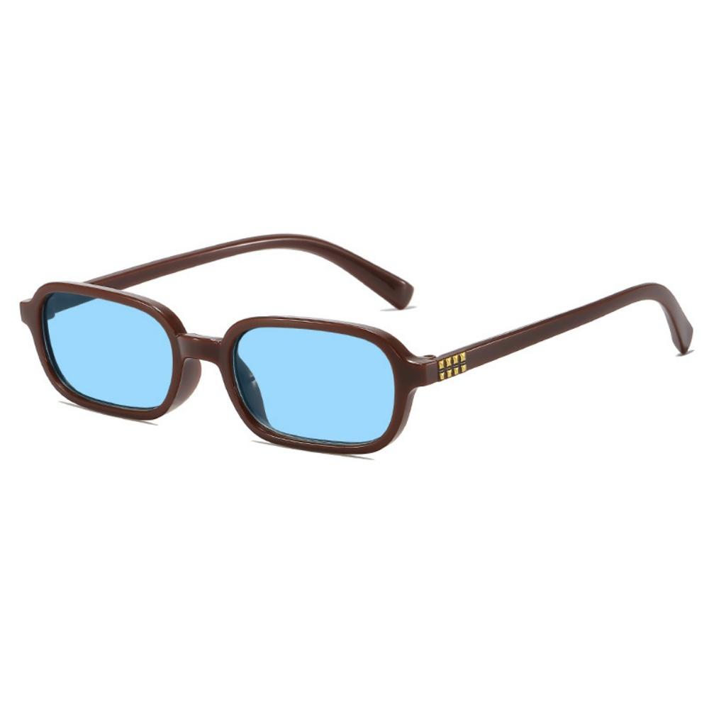 Sunglasses Women Small Frame Eyeglasses Square Sun Glasses Trendy Retro Rectangle Eyewear For City Strolls Travel
