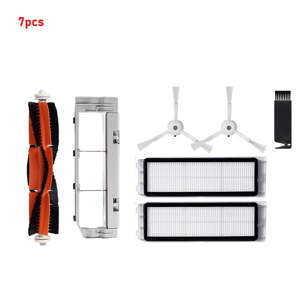 Main Side Brush Hepa Filter Parts For Roborock E1 E1 S1 S1 S6 S6Pure For Xiaomi Mi 1/1S SDJQR11RR SDJQR11RR Robot Vacuum Cleaner