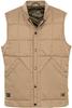 Winter Jacket Camel Active Lightweight Quilted Vest with Stand-up Collar (460330-8U99) Beige