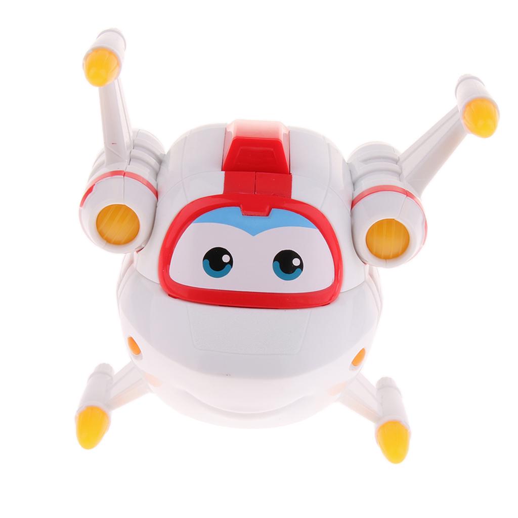 Super Wings Animation Figures Transforming Plane Robot Toy Gift Astro