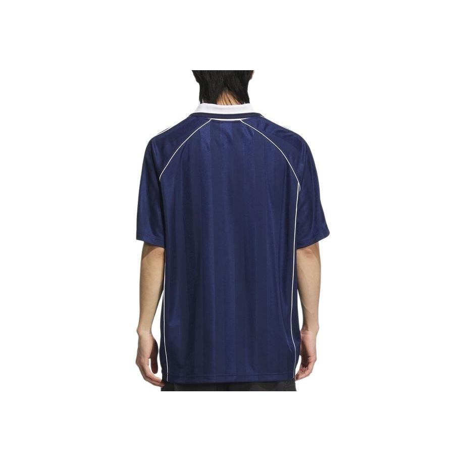 adidas Originals Short Sleeve Deep Indigo Football Shirt Men Tops KC0127