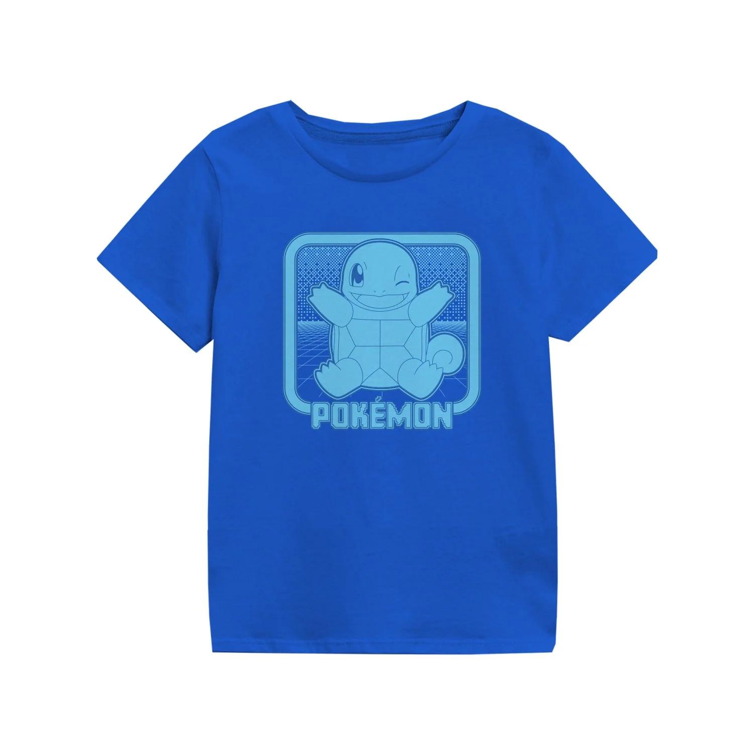 Pokemon Squirtle Retro Arcade Kids T-Shirt S